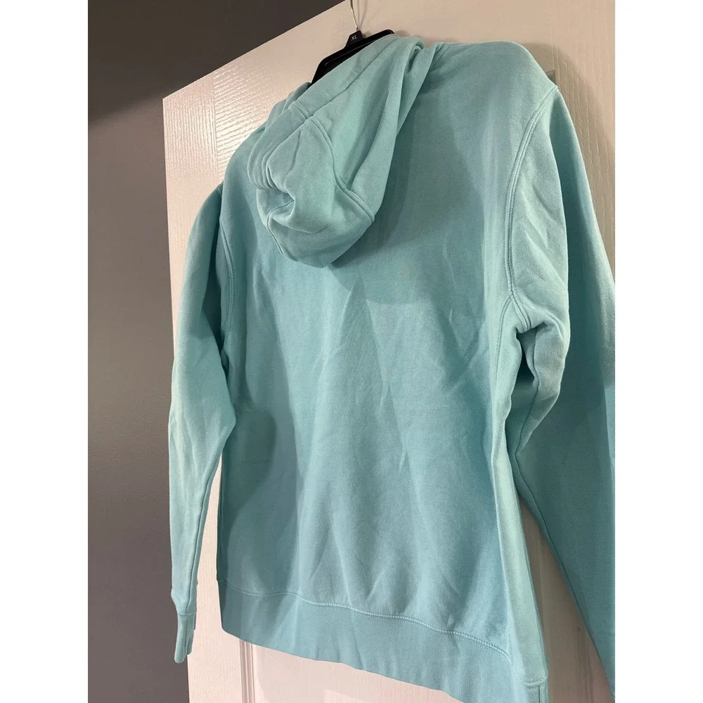 Nike Sportswear Club‎ Fleece Hoodie Light Blue Aqua Mens Medium